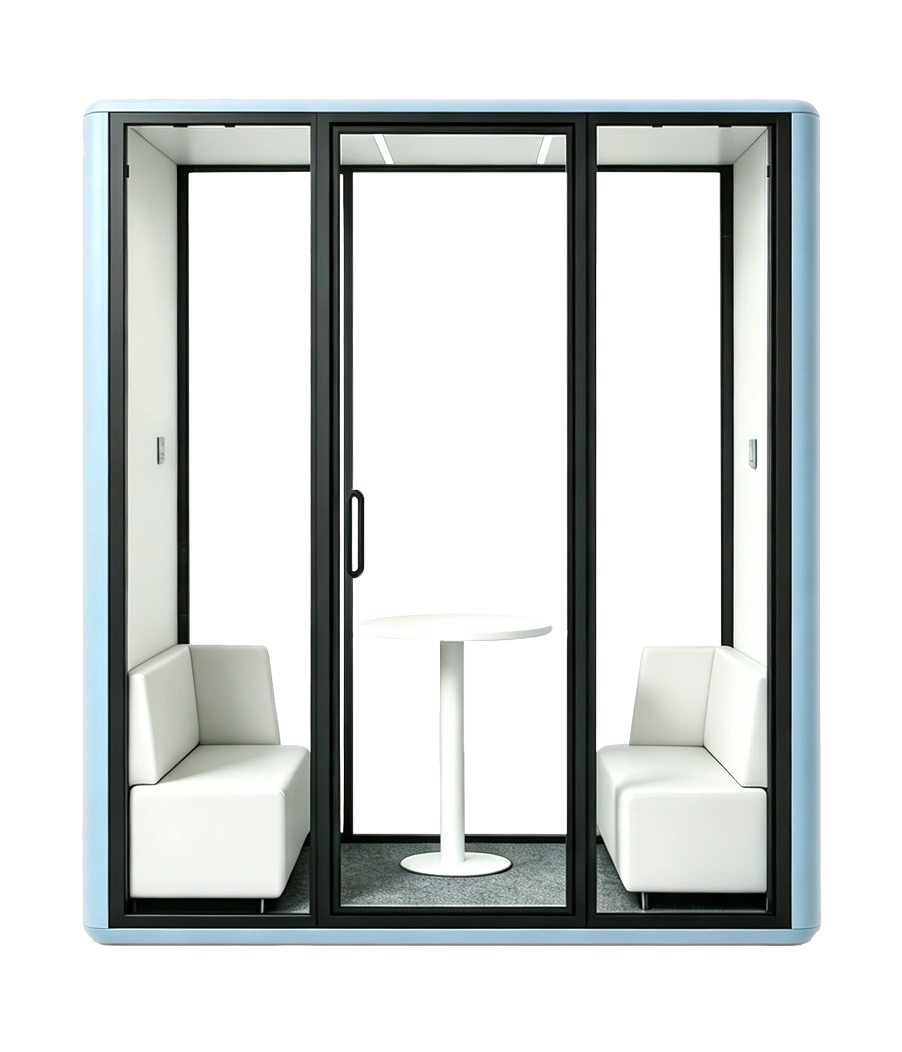 Diamond series L-shaped 4-person cabin