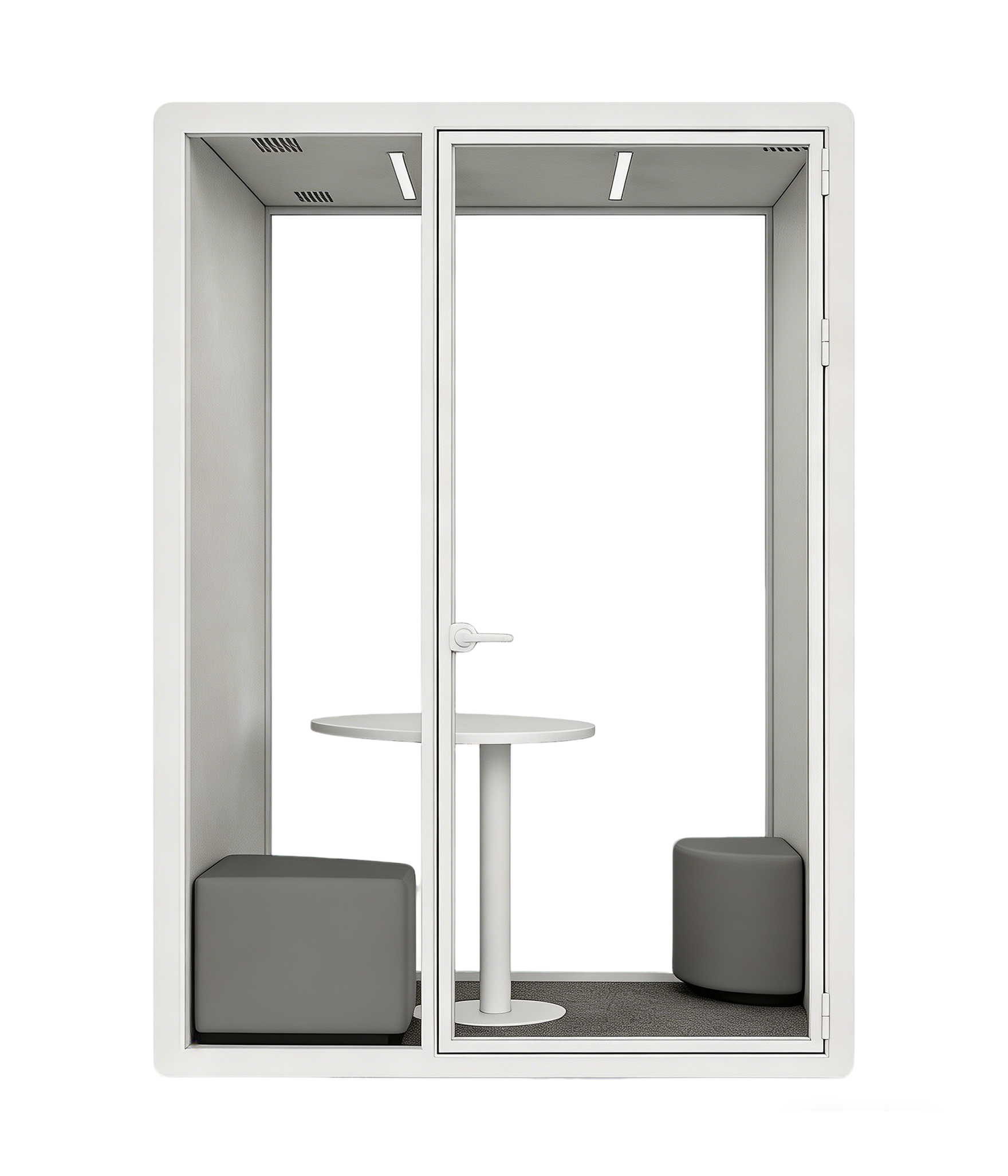 Extremely narrow frame series M size 2-person compartment